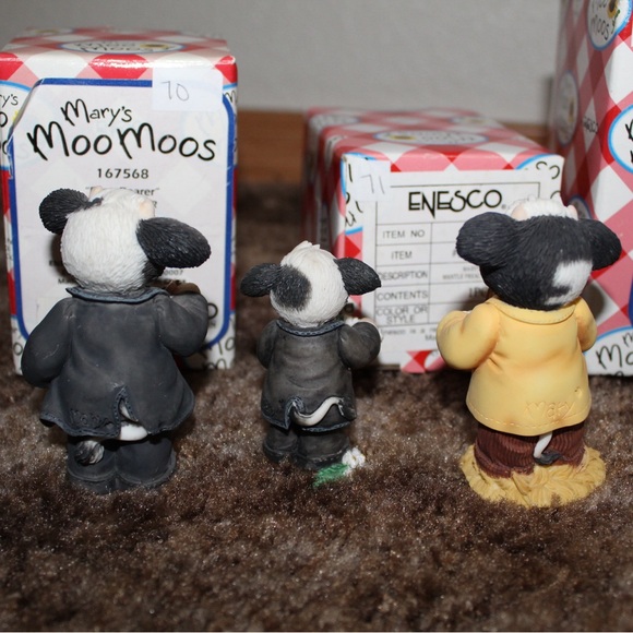Mary Moo Moos Lot Of 33 -Random Assortment, Wedding Moo Set & Mary Moo Moo Frame - Picture 10 of 14